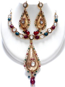 Polki Jewellery Set